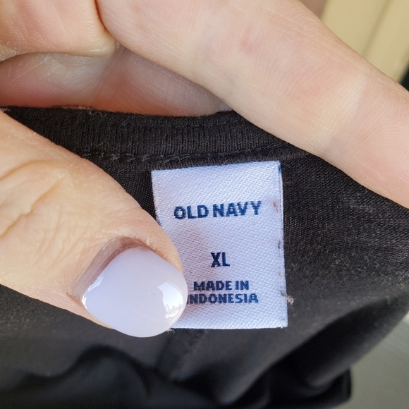 Old Navy Women's Black Floral Swing Dress Size XL NWOT - Picture 3 of 14